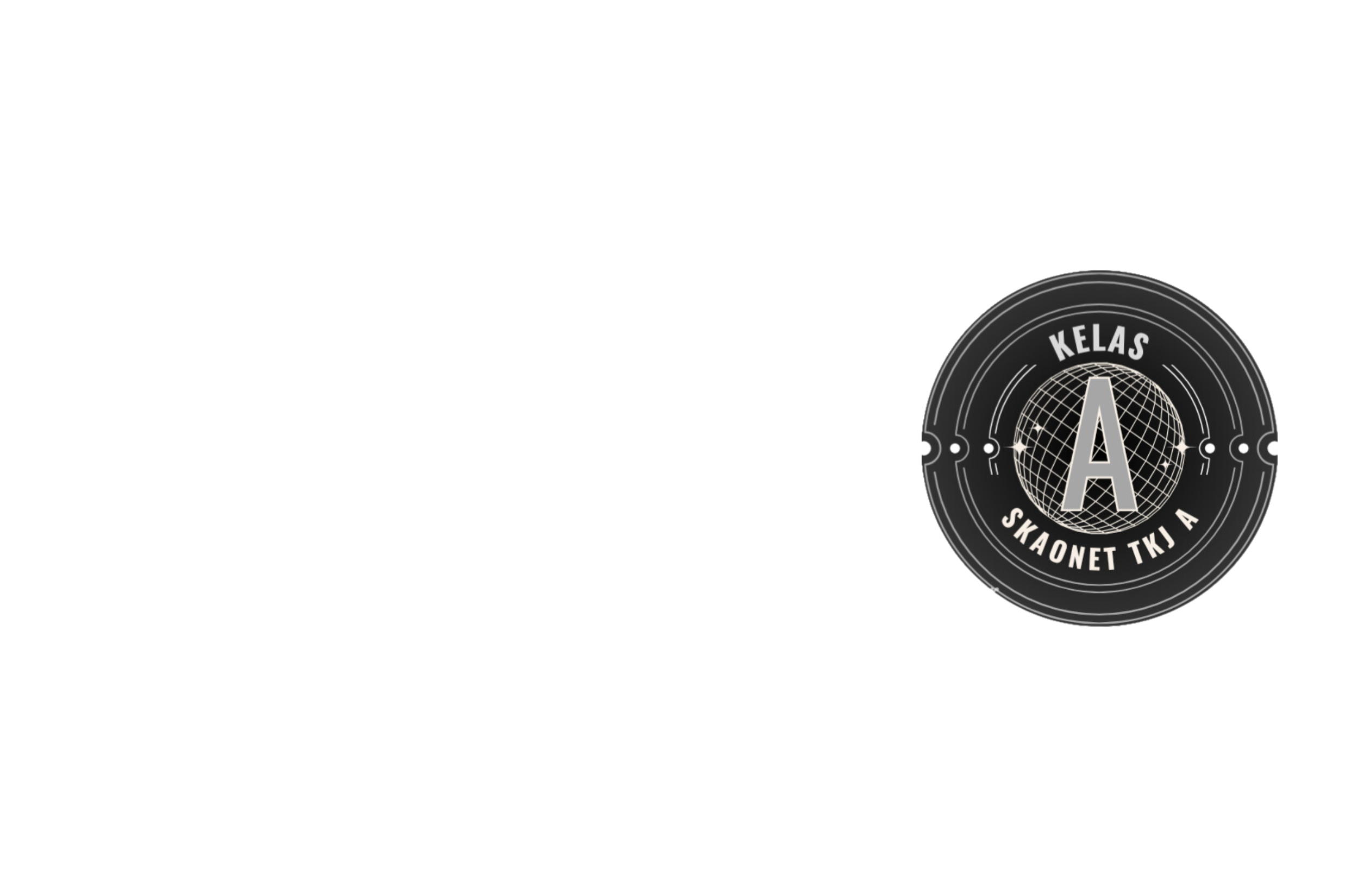 Logo X TKJ A Putih